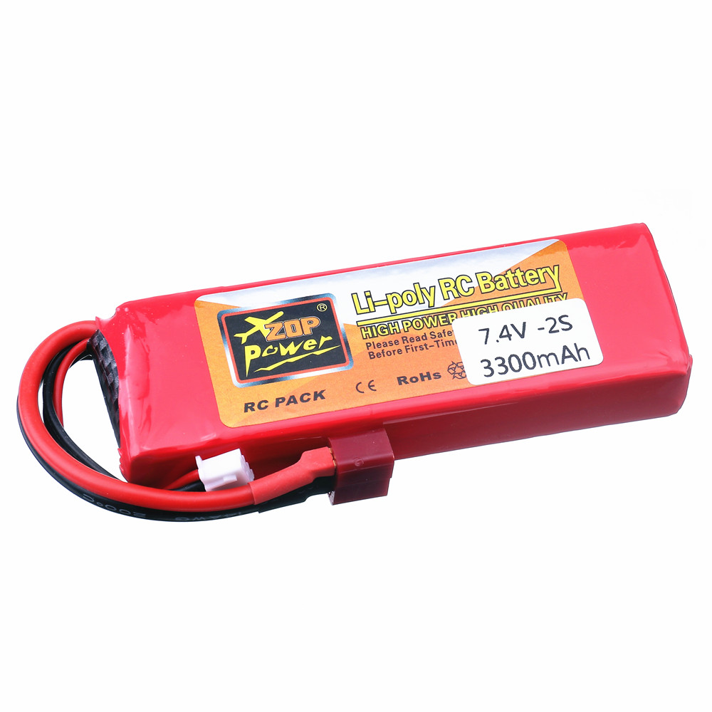 2S 7.4V 3300mAh Lipo Battery C - Rc Hobby Charger recension och pris