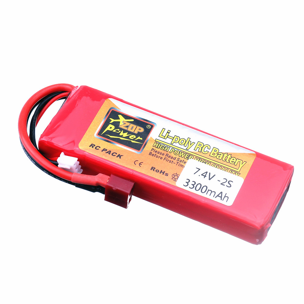 2S 7.4V 3300mAh Lipo Battery C - Rc Hobby Charger recension och pris