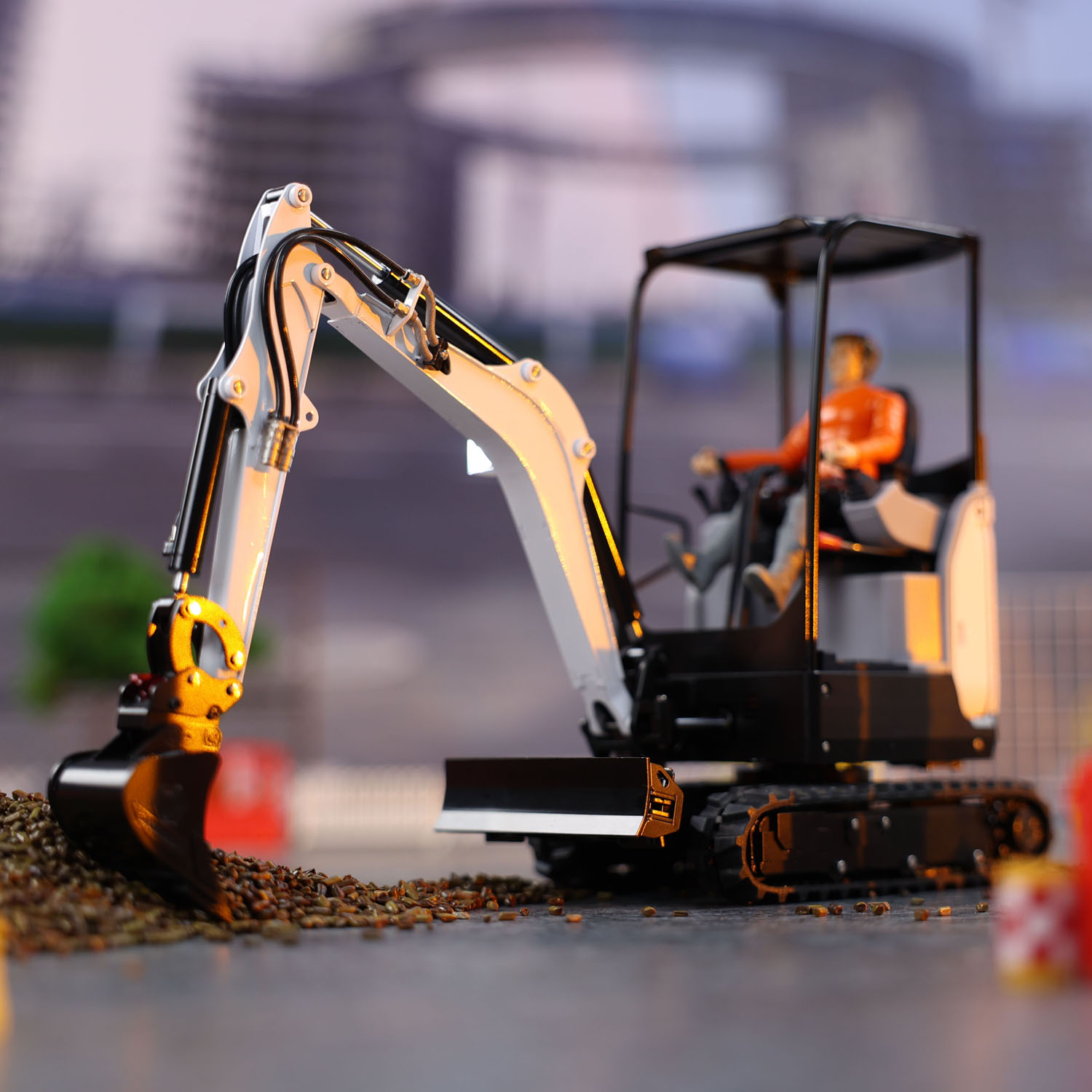RTR JX E20 RC Mini Excavator 1 - Rc Excavator Hobby recension och pris