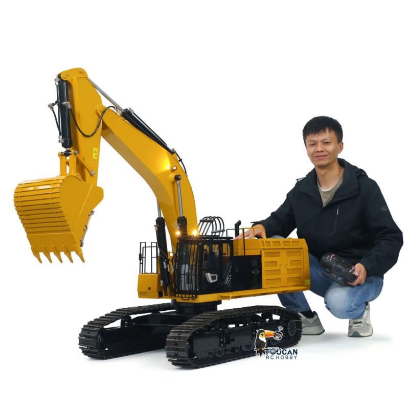 390F RC Metal Hydraulic 1/8 Ex - Rc Excavator Hobby recension och pris