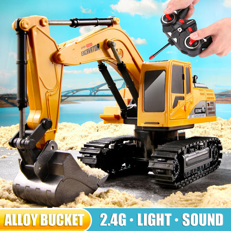 RC Excavator 2.4Ghz 6 Channel  - Rc Excavator Hobby recension och pris